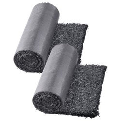 Kuminen katematto kierrätetystä kumista 2 44x0 56 m 13 mm puutarhaan