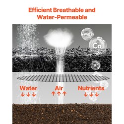 Kuminen katematto kierrätetystä kumista 2,44x0,56 m 13 mm puutarhaan