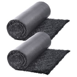Kuminen katematto kierrätetystä kumista 2,44x0,56 m 13 mm puutarhaan