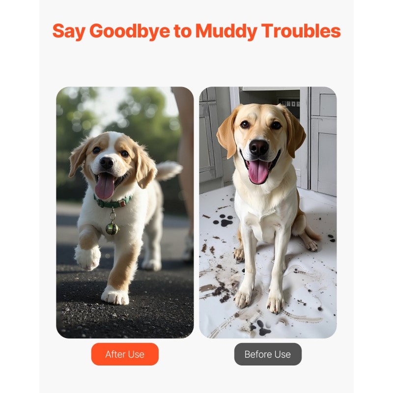 Kumimultamatto kierrätetystä kumista 2,44x0,56 m musta puutarhakäyttöön