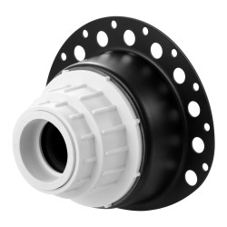 Vapaasti seisovan kylpyammeen viemärisarja PVC-muovi messinkiosilla 1,5 tuuman viemärilähtöön