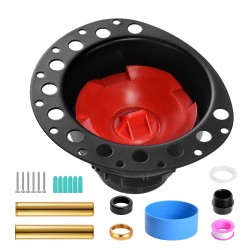 Vapaasti seisovan kylpyammeen viemärisarja messinkirunko ABS-muovi 127 millimetrin asennusaukolle