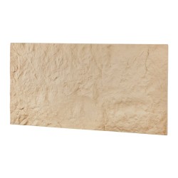 Seinäpaneelit 3D teksturoitu PU materiaali 4 kpl 1200x600x30 mm 2 97 m kivikeltainen