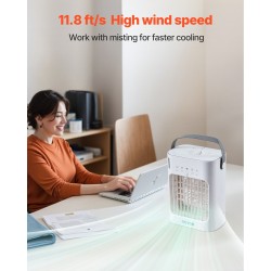 Haihduttava ilmaviilennin pöytämalli nelitoiminen kannettava 700 ml USB 3 nopeutta