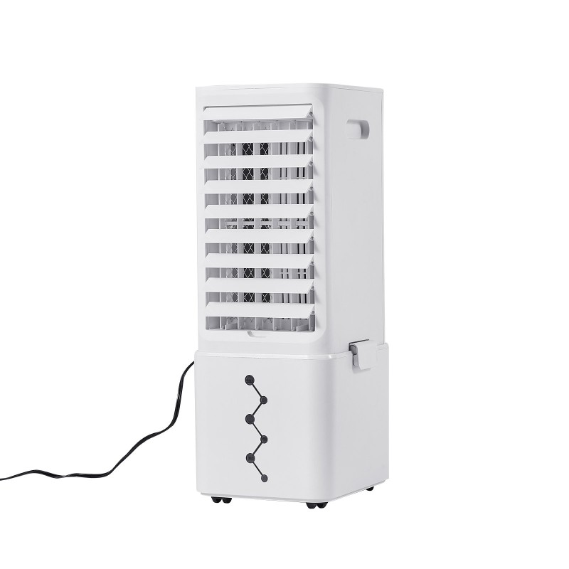 Haihdutusilmanjäähdytin 9L vesisäiliöllä ilmavirta 550 CFM kannettava 3 nopeutta 12 tunnin ajastin