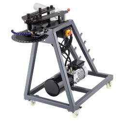 Sähköinen putkentaivutin 3 4 2 tuuman putkille 180 asteen taivutuksella 6L hydraulisylinterillä pyörillä