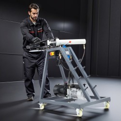 Sähköinen putkentaivutin 3/4–2 tuuman putkille 180 asteen taivutuksella 6L hydraulisylinterillä pyörillä