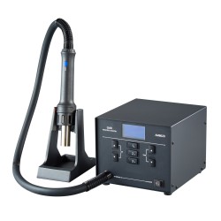 Kuumailmakorjausasema metallirunkoinen 1000 W 100–480 °C 3 esiasetusta säädettävä ilmavirta