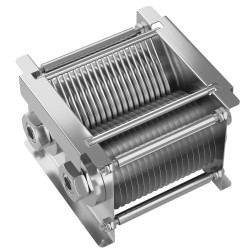 Lihaleikkurin teräsarja kolmekymmentäkuusi terää ruostumatonta terästä viisi millimetriä ammattikeittiöön