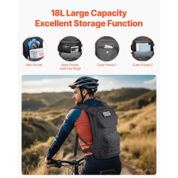 Juomareppu 3L juomarakolla 18L tilavuudella 600D Oxford-kangas molle-järjestelmällä