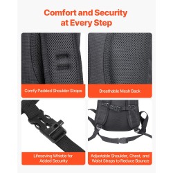 Juomareppu 3L juomarakolla 18L tilavuudella 600D Oxford-kangas molle-järjestelmällä