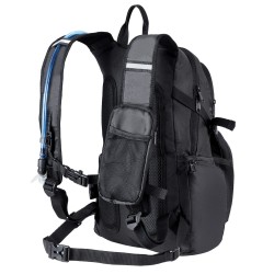 Juomareppu 25L vedenpitävä 150D polyesteri 2L juomasäiliöllä musta