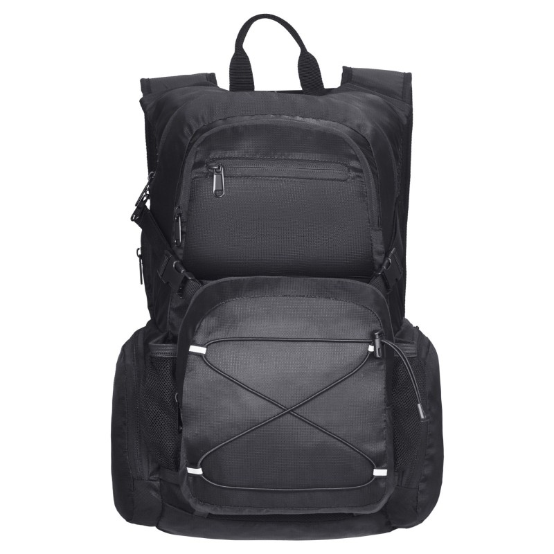 Juomareppu 25L vedenpitävä 150D polyesteri 2L juomasäiliöllä musta