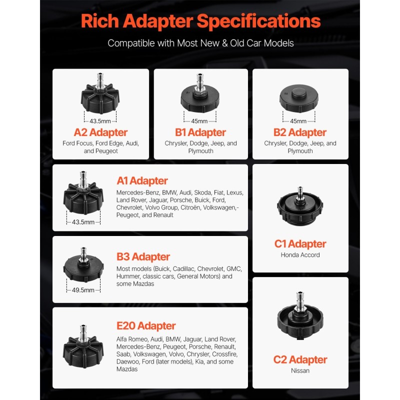 12-osainen jarrunestesovitinsetti PA-muovia alumiinia ja rautaa säilytyslaukulla eurooppalaisiin ja amerikkalaisiin autoihin