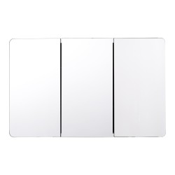 Lääkekaappi peilillä alumiinirunko 1017×647×135 mm 3-ovinen kylpyhuoneeseen