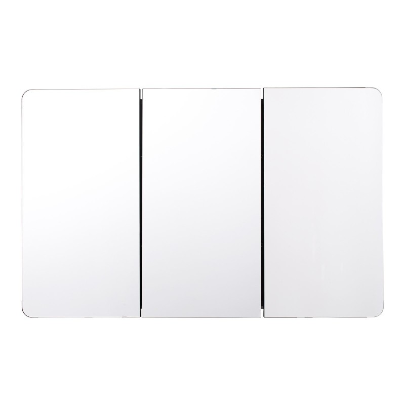 Lääkekaappi peilillä alumiinirunko 1017×647×135 mm 3-ovinen kylpyhuoneeseen