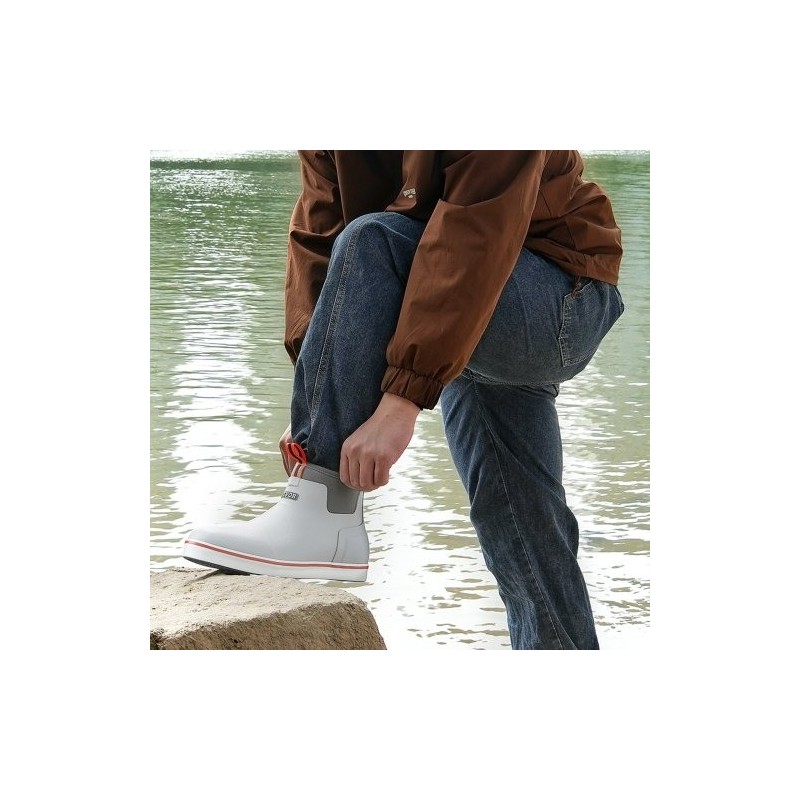 Miesten kumisaappaat vedenpitävät kumiset US-koko 9 nilkkapituiset