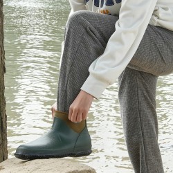 Naisten matalat kumisaappaat ulkokäyttöön kumipäällisellä EVA-pohjallisella