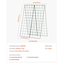 A-muotoinen köynnöstuki rautarunko ruosteenestopinnoitteella 117 cm kurkuille ja tomaateille