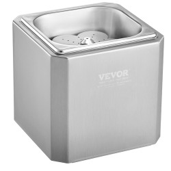 Lasijäähdytin 304 ruostumattomasta teräksestä kompaktikokoinen halkaisija enintään 100 mm 8 10 sekuntia