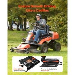 Istuimen ilmajousitussarja Q235-teräs 150 mm pituussäädöllä säädettävällä iskunvaimennuksella