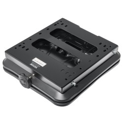 Ilmajousitettu istuimen jousitus universaali Q235-teräs musta 490x420x150mm