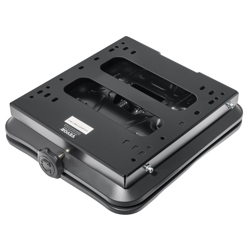 Ilmajousitettu istuimen jousitus universaali Q235-teräs musta 490x420x150mm