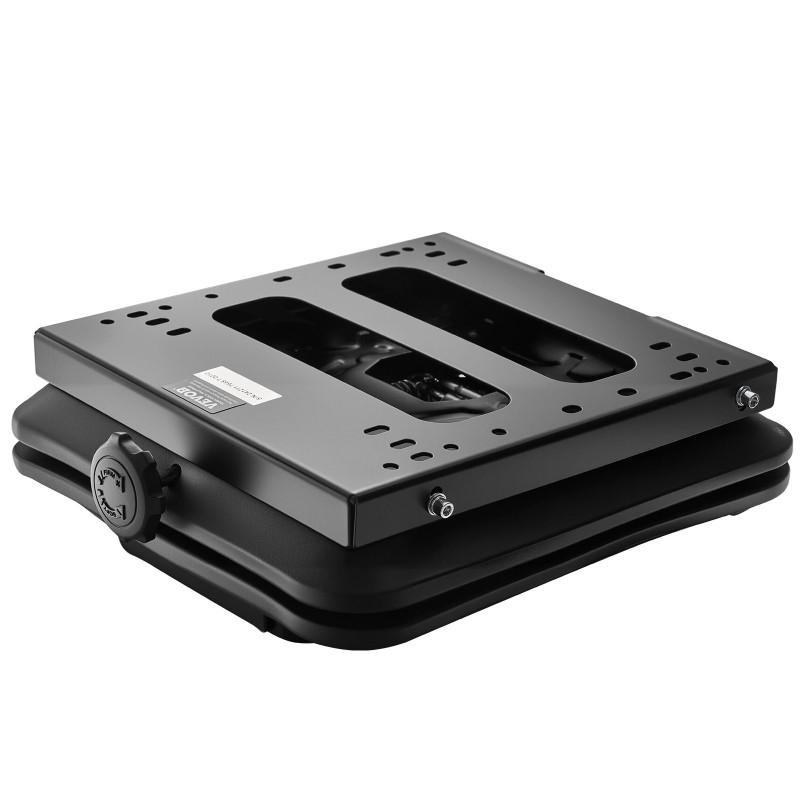 Ilmajousitettu istuimen jousitus universaali Q235-teräs musta 490x420x150mm