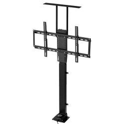 Lattiakiinnitteinen sähköinen television nostoteline hiiliteräs 32 70 tuumaisille 54 kg kantavuudella