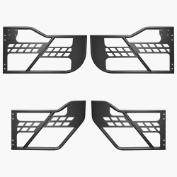 Putkiset teräsovet 4 ovinen Jeep Wrangler JL ja Gladiator JT DOT sertifioidut taustapeilit