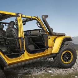 Putkiovet karkaistusta teräsputkesta 4-oviseen Jeep Wrangler JK 2007–2018