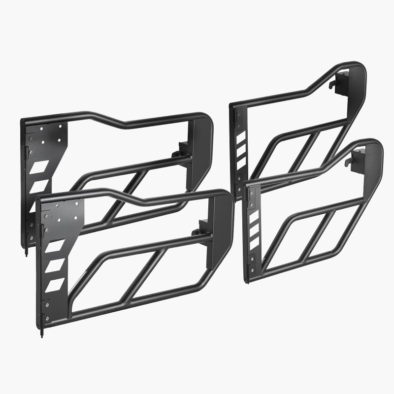 Putkiovet karkaistusta teräsputkesta 4-oviseen Jeep Wrangler JK 2007–2018