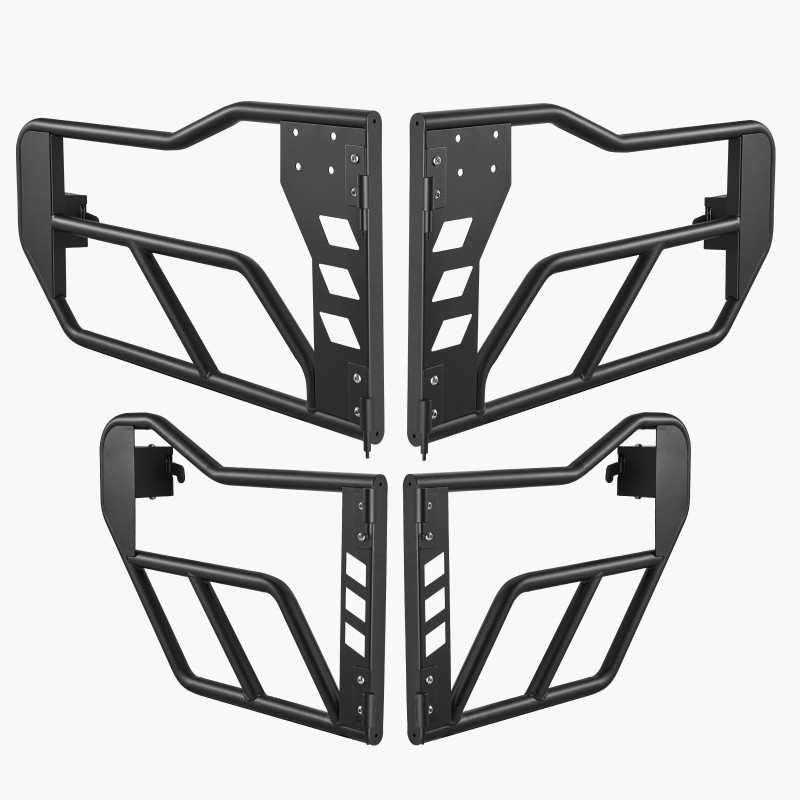 Putkiovet karkaistusta teräsputkesta 4-oviseen Jeep Wrangler JK 2007–2018