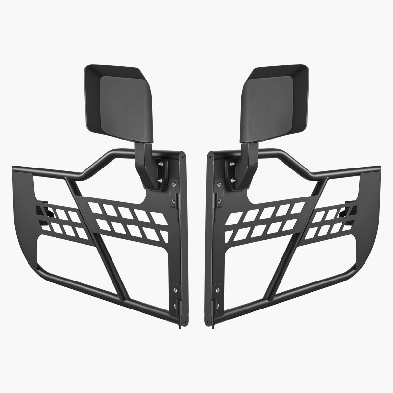 Metalliset putkiovet 2 kpl Jeep Wrangler JL ja Gladiator JT peileillä