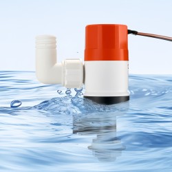 Ilmapumppu elävälle kalasäiliölle 12V 50 l/min ABS-kotelo upotettava