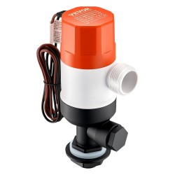 Livewell- ja syöttikalan säiliöpumppu 12 V 32 l/min ABS-kotelo