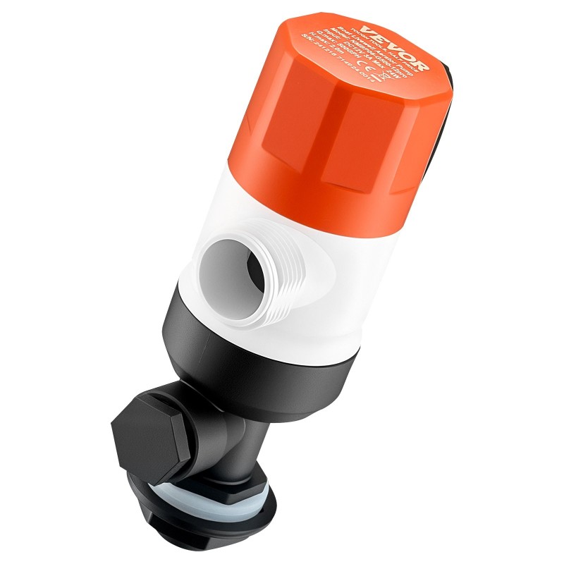 Livewell- ja syöttikalan säiliöpumppu 12 V 32 l/min ABS-kotelo