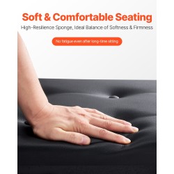 Pianopenkki säädettävällä korkeudella säilytystilalla tekonahkainen istuin tukeva puurunko