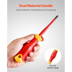 Eristetty 50-osainen työkalusarja sähköasennuksiin 1000V magneettikärjillä