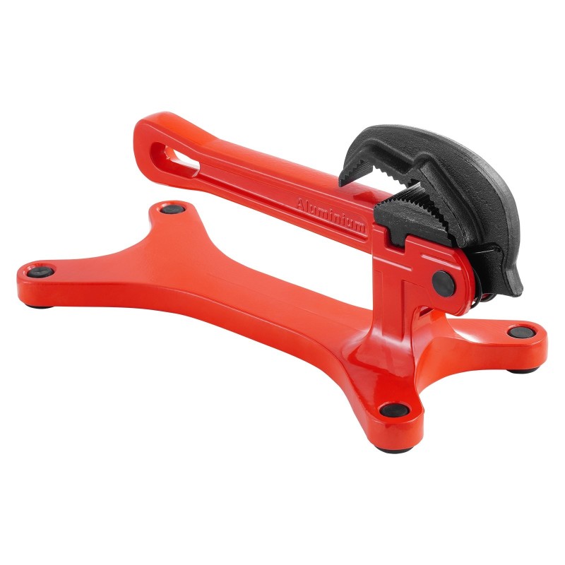 Siirrettävä putkipenkki alumiiniseosrunko teräsleuoilla 1/8–1-1/2 tuumalle