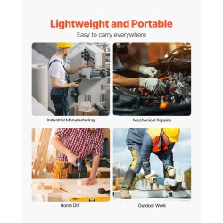 Putkihitsausruuvipenkki valurautainen 12,7–203,2 mm putkille kaksoisketjuilla ja kampikahvoilla