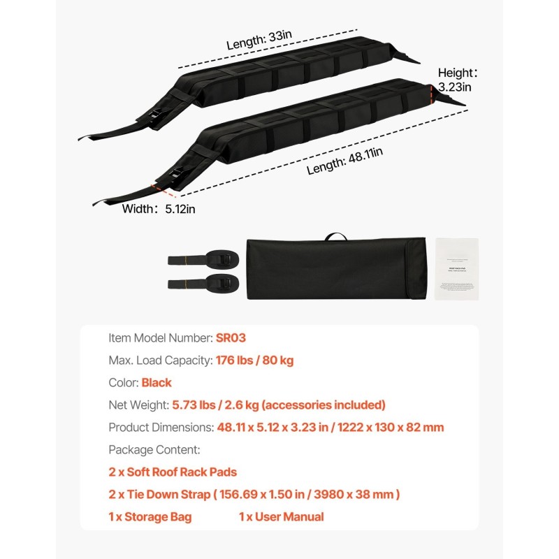 Kattotelinepehmusteet 33 tuuman polyesteri ja PVC-muovi 80 kg kuormankantokyky