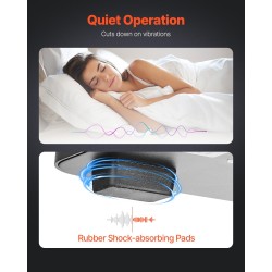 Ilma-avusteinen pumppu 50 L/min alumiiniseos 36 W 6 mm