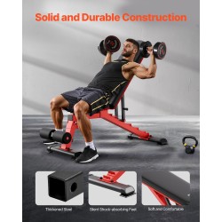 Säädettävä taittuva painopenkki Q235 teräsrunko 544 kg kantavuus