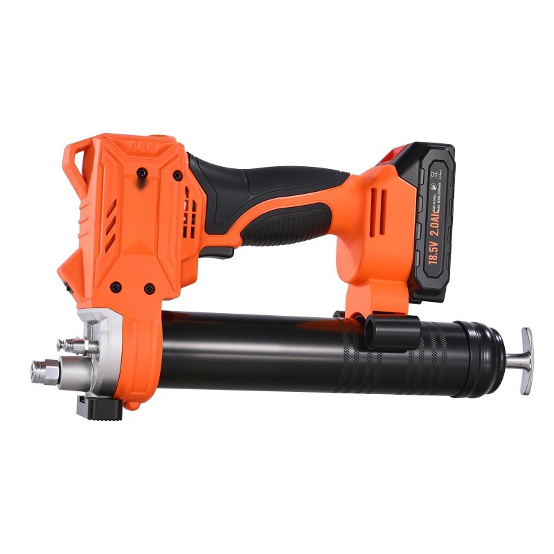 Akkukäyttöinen rasvaprässisetti painevalettu alumiinipumppu 55 MPa 400 g