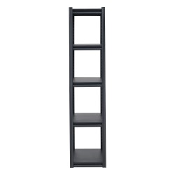 Metallihylly 5 tasoa jauhemaalattu SPCC teräs musta kantavuus 907 kg