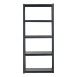 Metallihylly 5 tasoa jauhemaalattu SPCC-teräs musta kantavuus 907 kg