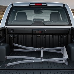 Taitettava pöytäsahan jalusta hiiliteräksinen 158,8 kg kantavuus 550 mm korkeus