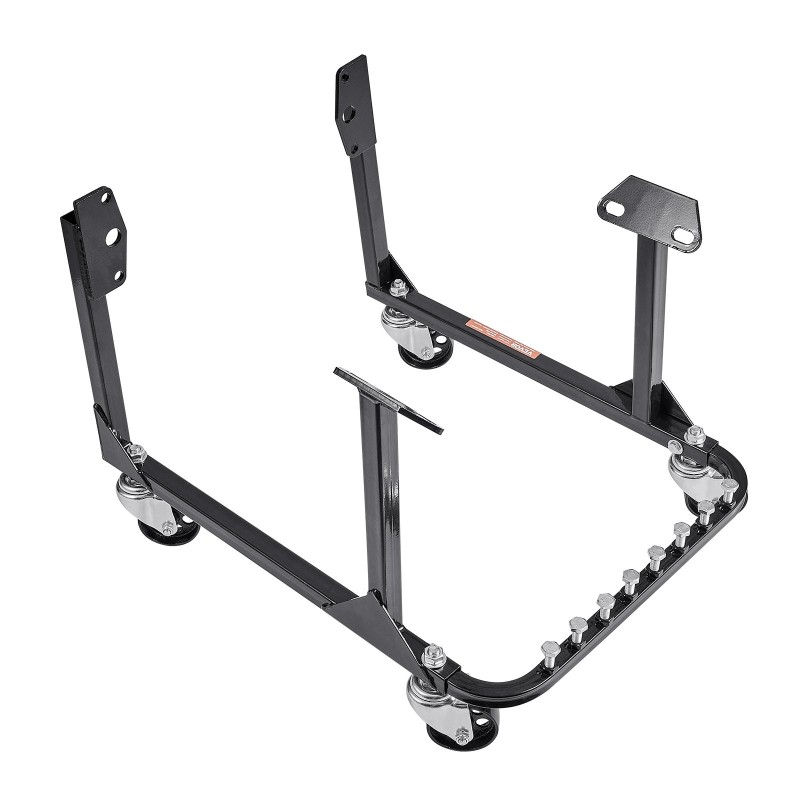 Moottoriteline teräsrakenne 340 kilogramman kantavuus neljällä kääntyvällä pyörällä sopii monille moottorimalleille