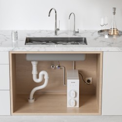 Käänteisosmoosijärjestelmä säiliötön 8‑vaiheinen yhdistelmäsuodatus hiljainen pumppu keittiön altaan alle